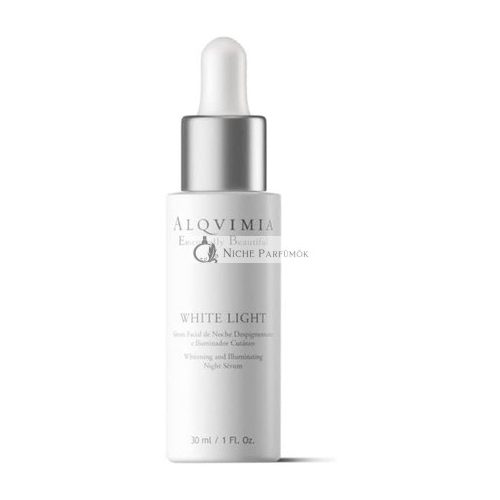 Alqvimia Essentially Beautiful White Light Whitening and Illuminating Night Serum 30ml