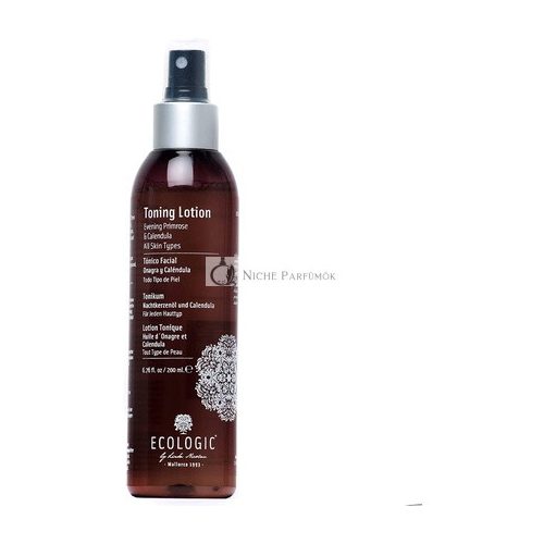 Tonique Visage Spray Mist Onagra y Calendula 200ml by Linda Nicolau - Organic, Vegan, Eco-Friendly, Sustainable Cosmetics