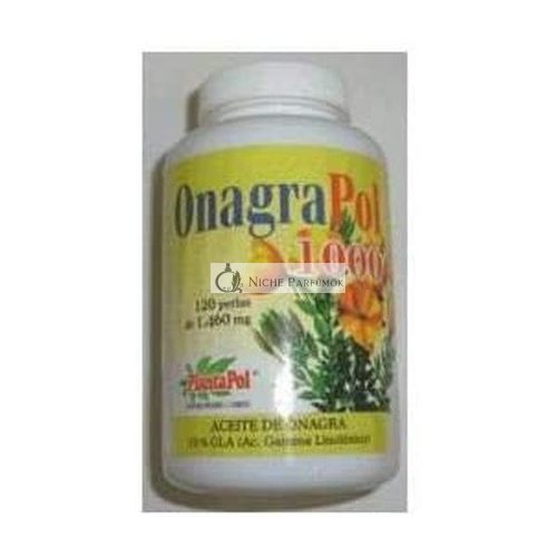 Planta Pol Onagrapol 1000 Evening Primrose Oil 120 Pearls 1460mg