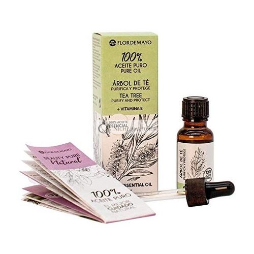 May Flower May Pure Tea Tree Oil 20ml Dropper Bottle