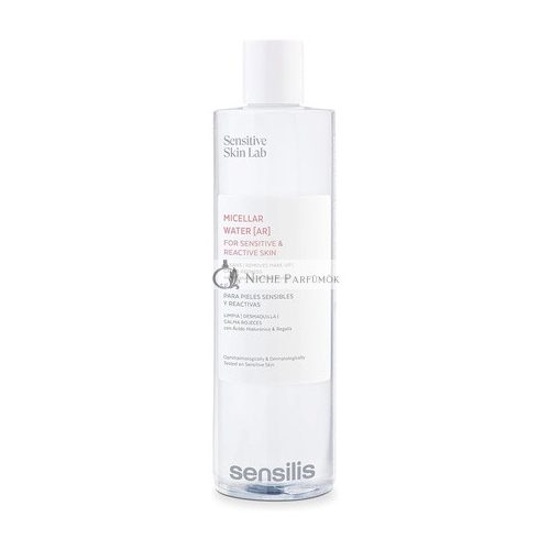 Sensilis Micellar Water for Sensitive Skin with Hyaluronic Acid and Aloe Vera Extract 400ml