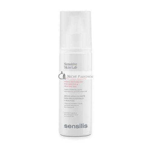 Sensilis The Cool Rescue Moisturizing and Refreshing Mist for Sensitive and Reactive Skin with Hyaluronic Acid and Vitamin B5 200ml