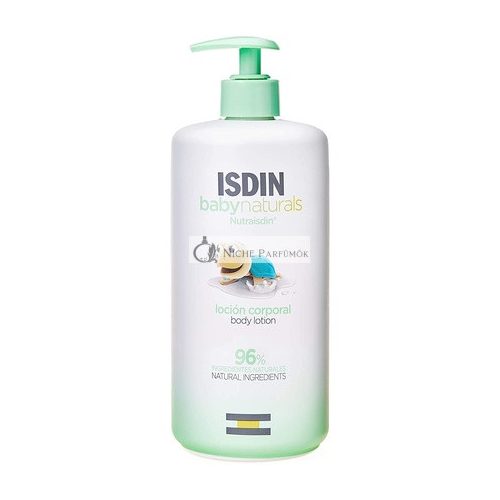 ISDIN Babynaturals Body Lotion 750ml - Hydrating Lotion for Baby's Daily Skin Care