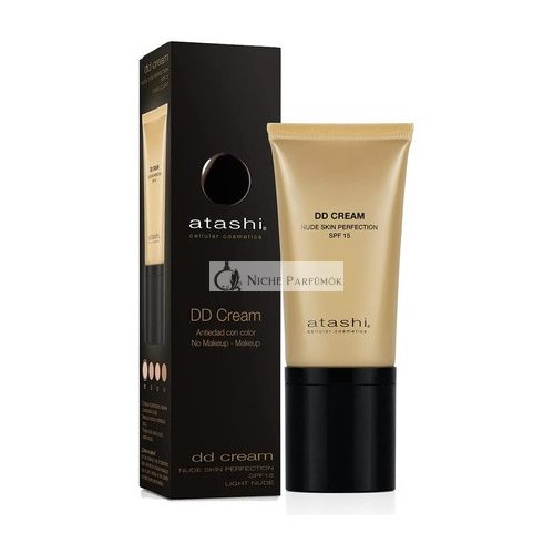 Atashi Anti-Ageing DD Cream with Colour Light Nude Tone SPF15 50ml