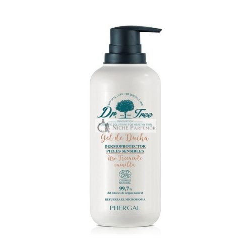 Dr. Tree Dermo-Schutz-Duschgel for Sensitive or Atopic Skin 500ml Vanilla