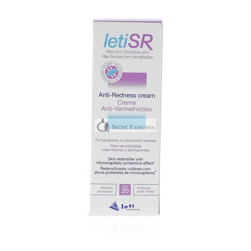 Leti Sr Anti-Redness Cream IP20 40ml