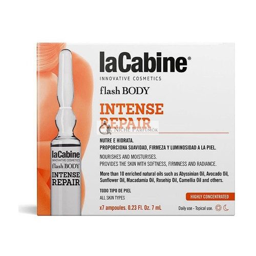 La Cabine Flash Body Intense Repair 7 Ampoules 7ml