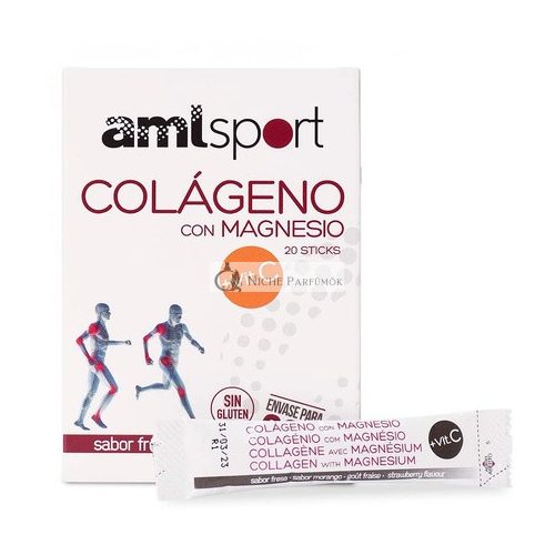 Amlsport Collagen with Magnesium and Vitamin C 20 Sticks