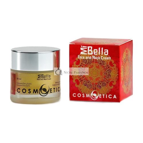 Cosmoetica MiBella Face & Neck Cream Certified Organic Natural and Detoxifying Skincare 50ml