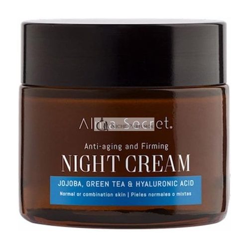 Alma Secret Multi-Night Anti-Aging with Jojoba, Green Tea and Hyaluronic Acid 50ml