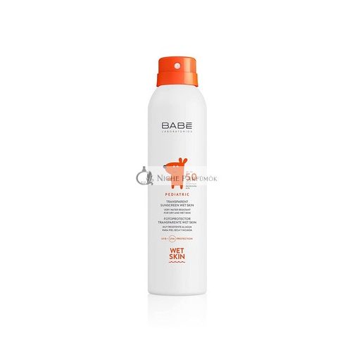 Babe Pediatric Transparent Sunscreen Wet Skin SPF50 200ml