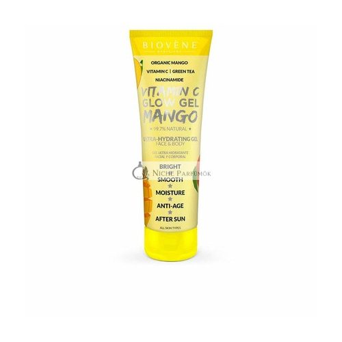 Vitamin C Glow Gel Mango Ultra-Hydrating Gel Face & Body 200ml