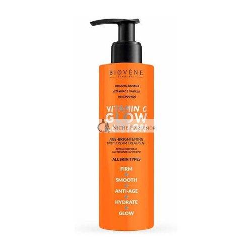 Vitamin C Glow Lotion Age-Brightening Body Cream Treatment 200ml