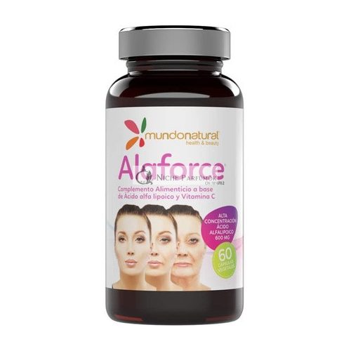 Nutricosmetics Mundo Natu Alaforce 600mg 60 Capsules