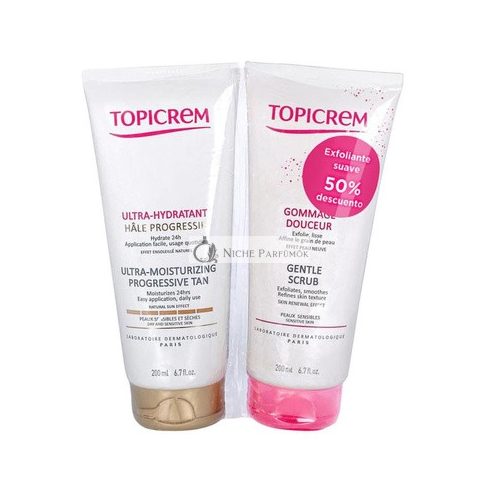 Topicrem Women's Moisturizing Cosmetics Uh Bronceado Progre 200ml Exfol