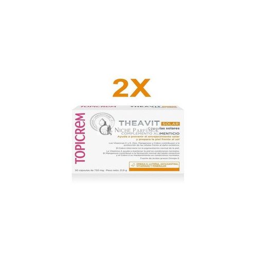 Topicrem Sun Theavit 2x30 Capsules