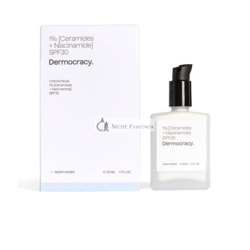 Home Dermocracy Unisex 1% Ceramide + Niacinamide SPF30 Face Cream 50ml