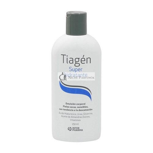 Tiagén Extra Moisturizing Body Lotion with Hyaluronic Acid for Dry, Sensitive Skin 250ml