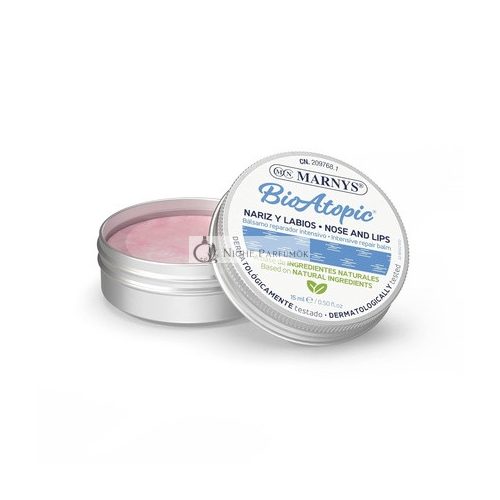 BioAtopic Nose and Lip Balm Regenerates, Protects, and Soothes Dry Nose and Lips 15ml