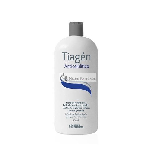 Tiagen Anti-Cellulite Gel Cream Tightens and Reduces Volume with L-Carnitine and Vitamins 250ml