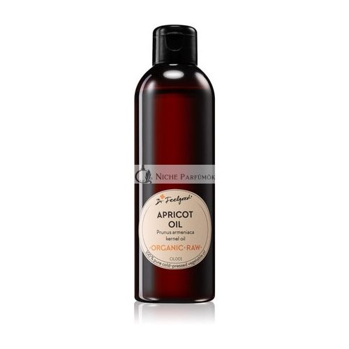 Dr. Feelgood Organic & Raw Apricot Oil - 200 ml, Cold Pressed