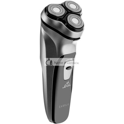 ETA Men's Razor Charlie 2in1 with 3.7V Li-Ion Battery and Tiltable Trimmer - Up to 90min Runtime