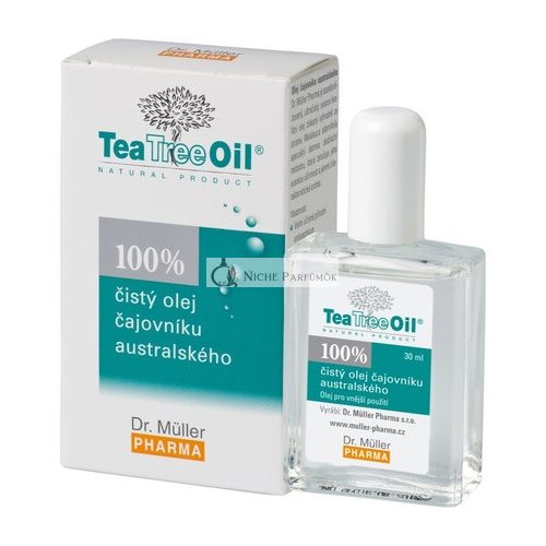 Dr. Muller Tea Tree Oil 100% Olio puro con effetto antisettico 30 ml