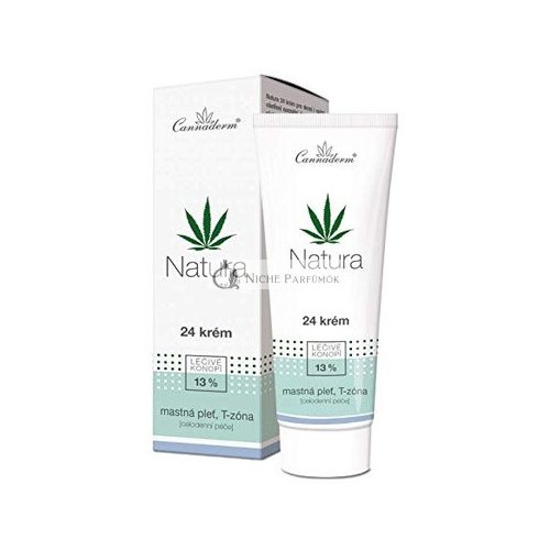 CANNADERM Natura 24 Cream for Oily Skin 75g