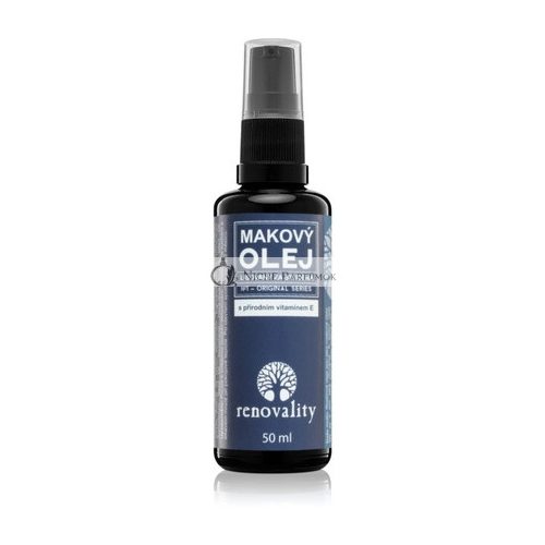 Renovality Poppy Seed Oil with Natural Vitamin E - 50 ml