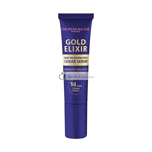 Dermacol Gold Elixir Deep Rejuvenating Caviar Serum - 12 Ml