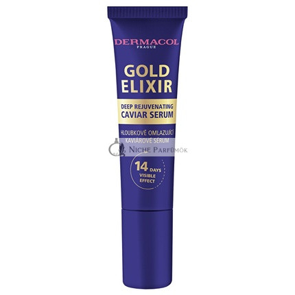 Dermacol Gold Elixir Deep Rejuvenating Caviar Serum - 12 Ml