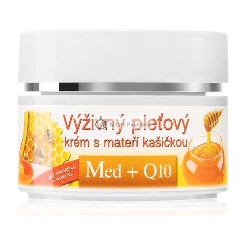 Bione Cosmetics Honey + Q10 Nutrient Cream with Royal Jelly - 51 ml