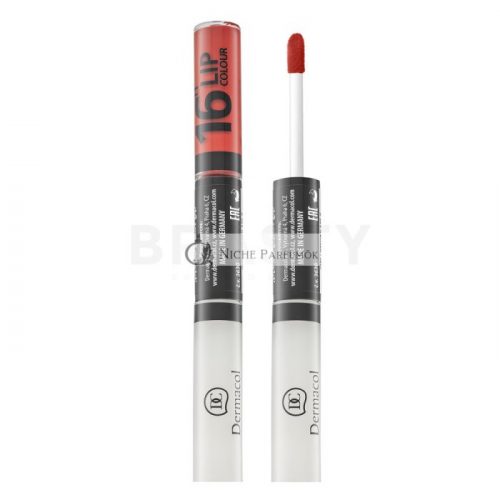 Dermacol 16H Lip Colour long-lasting dual-phase lip color and gloss No. 34 7.1 ml