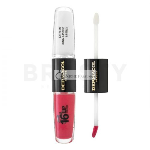 Dermacol 16H Lip Colour Extreme Long-Lasting Lipstick tartós, két fázisú szájfény No. 08 8 ml