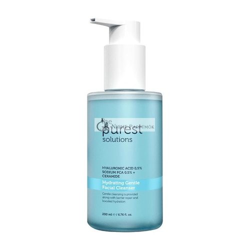 The Purest Solutions Hyaluronic Acid Sodium PCA Ceramide Hydrating Gentle Facial Cleanser 200ml