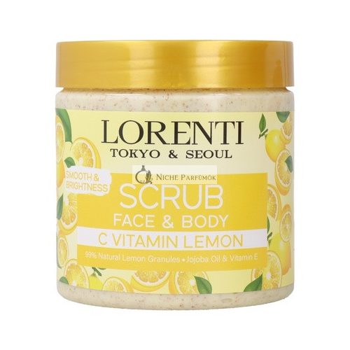 Lorenti Peeling Scrub 500 Ml Lemon - Exfoliating Skin Care