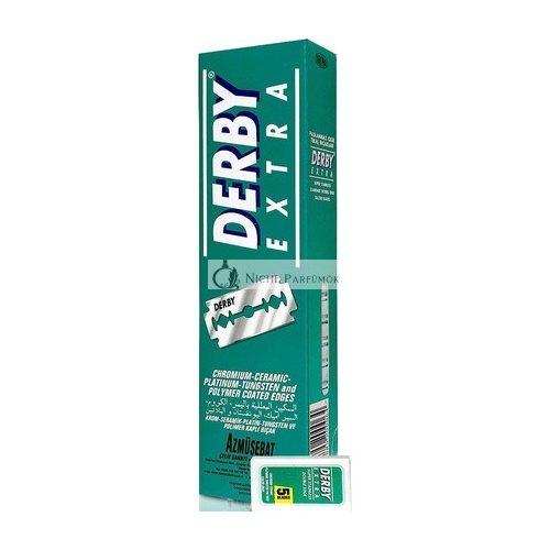 Derby Extra Double Edge Safety Razor Blades 100 Blades