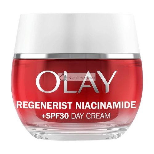 Olay Regenerist Niacinamide Day Cream Face Moisturizer SPF 30 Skincare with Niacinamide 99% Purity Antioxidant Vitamin E Anti-Aging Skin Care Renews Firms and Hydrates Non-Greasy 50ml