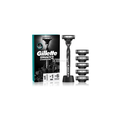 Gillette Mach 3 Razor With 6 Refills