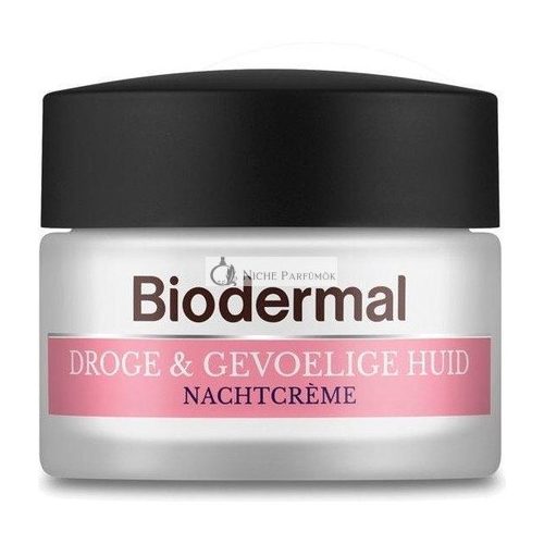 Biodermal Night Cream Dry & Sensitive Skin - Moisturizes And Repairs - 50ml