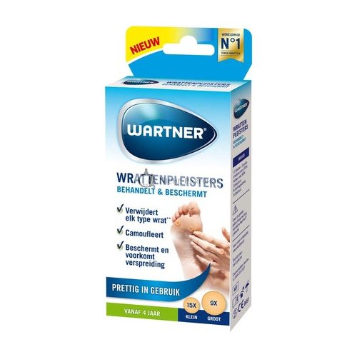 Wartner Wart Plaster Foot Care - Removes Any Type of Wart