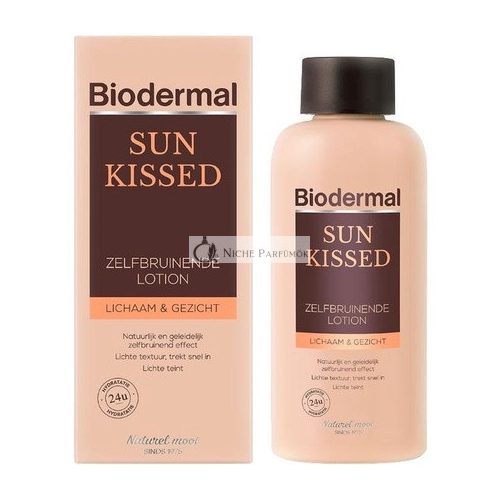 Biodermal Self Tanner - Self Tan Lotion - Body Light 200ml