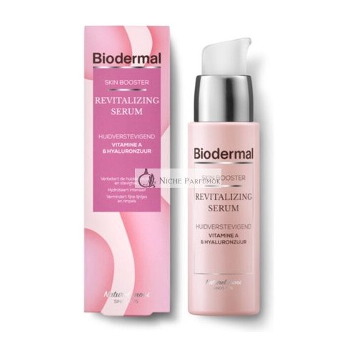 Biodermal Skin Booster Revitalizing Serum - Improves Skin Elasticity And Firmness With Hyaluronic Acid And Vitamin A - Hyaluronic Acid Serum 30ml