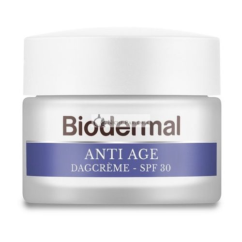 Biodermal Anti Age Day Cream - Spf30 - Day Cream With Hyaluronic Acid And Vitamin C Against Skin Aging - 50ml