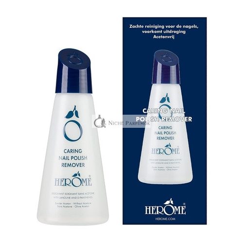 Herome Nail Polish Remover 120ml Acetone Free Suitable for Acrylic Nails Hydrating Formula Mild and Gentle Nail Varnish Remover