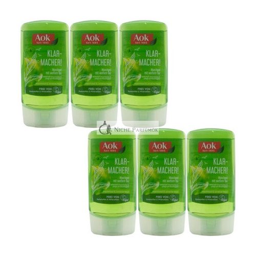 Aok Face Wash Gel 150ml for Combination and Oily Skin - Pack of 6