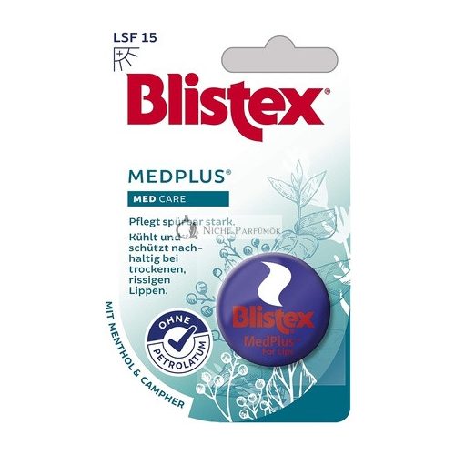 Blistex Lip Balm Med Plus Jar 7ml