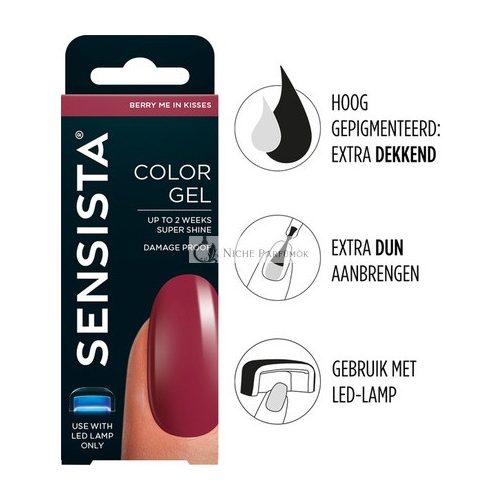 Sensista Color Gel Berry Me In Kisses - Red