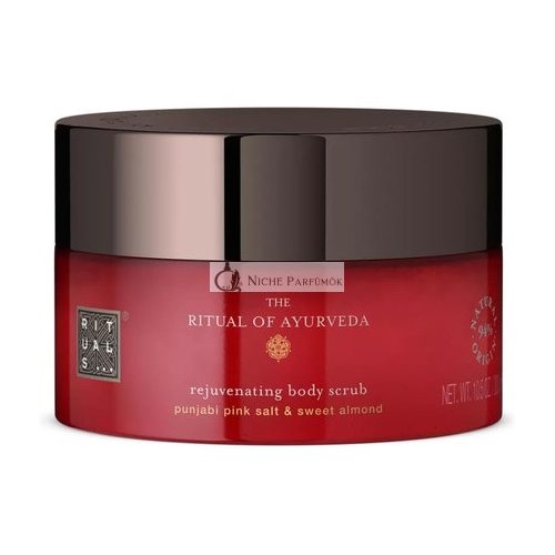 RITUALS Body Scrub The Ritual of Ayurveda Body Salt Scrub with Pink Salt from Punjab and Sweet Almond Oil 300g Almond Coconut Rose