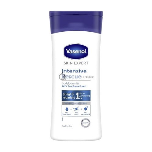 Vasenol Intensive Rescue Body Lotion for Very Dry Skin Dermatologically Tested 200ml